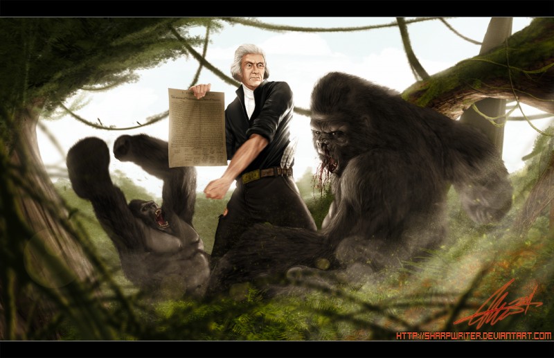 thomas jefferson created by sharpwriter