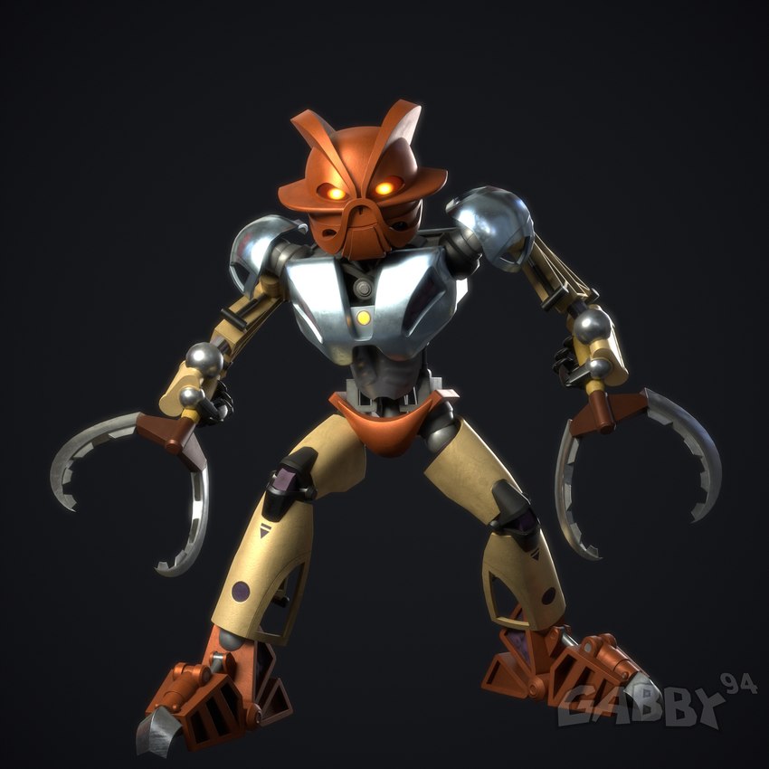 pohatu (bionicle and etc) created by gabby94