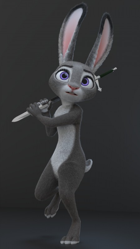 judy hopps (zootopia and etc) created by melo