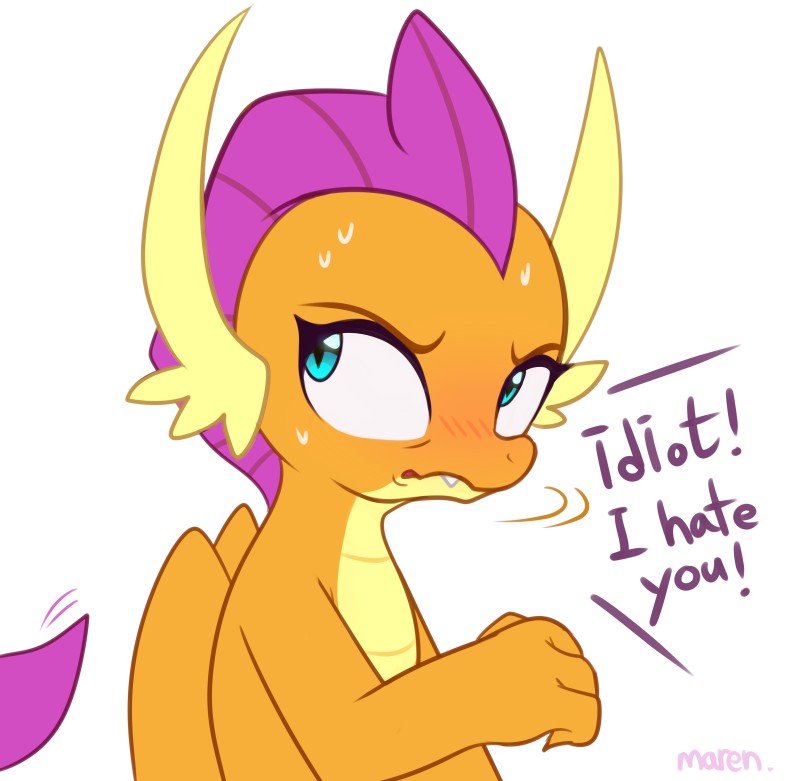 smolder (friendship is magic and etc) created by marenlicious