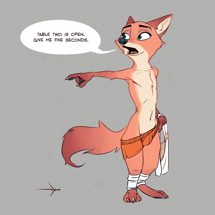 nick wilde (femboy hooters and etc) created by samur shalem