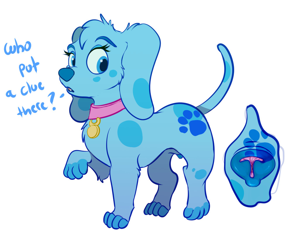 blue (blue's clues and etc) created by wugi