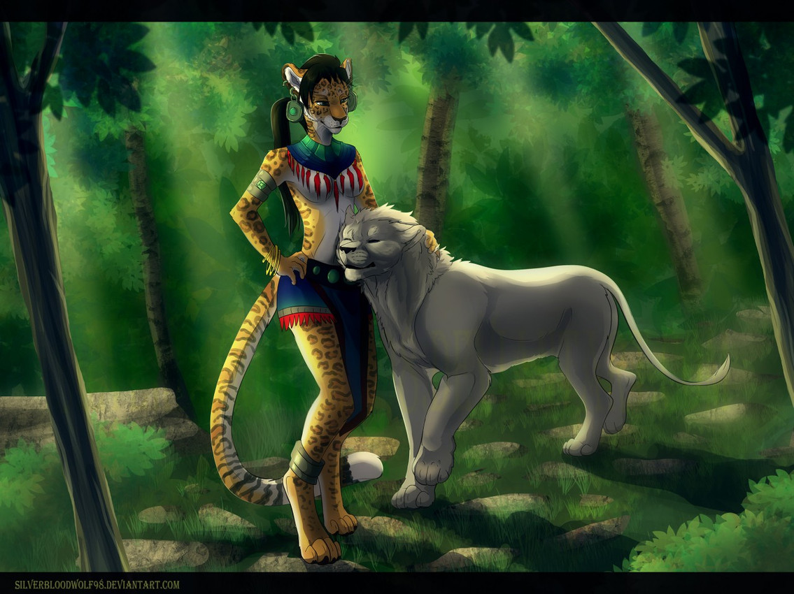 tehuantl (flexible survival) created by silverbloodwolf98 and techiesxc