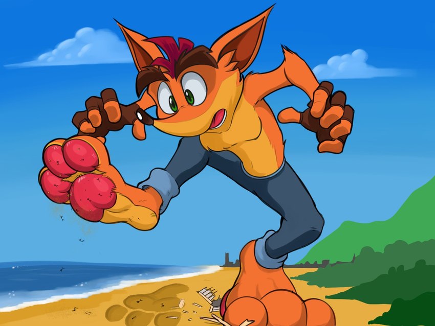 crash bandicoot (crash bandicoot (series) and etc) created by dalgo bnuy