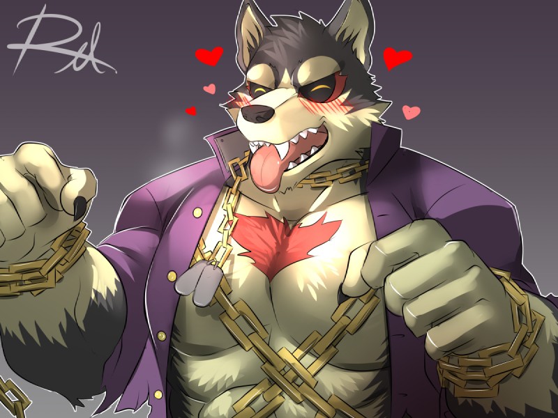 garmr (tokyo afterschool summoners and etc) created by reclamon