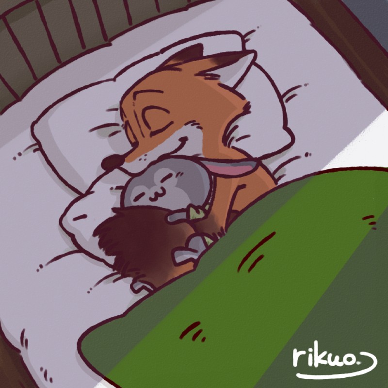 judy hopps and nick wilde (zootopia and etc) created by rikuo (artist)