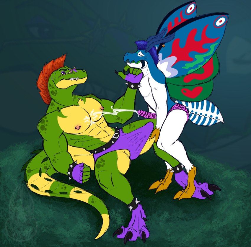 leo yokutan and montgomery gator (five nights at freddy's: security breach and etc) created by snakemutt