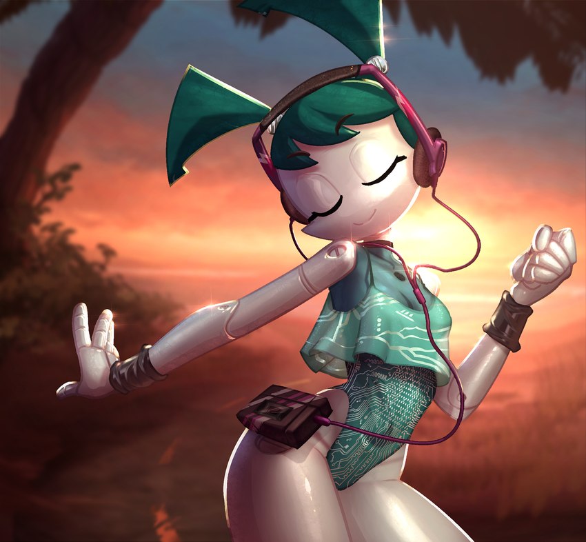 jenny wakeman (my life as a teenage robot and etc) created by teelokay and vest (artist)