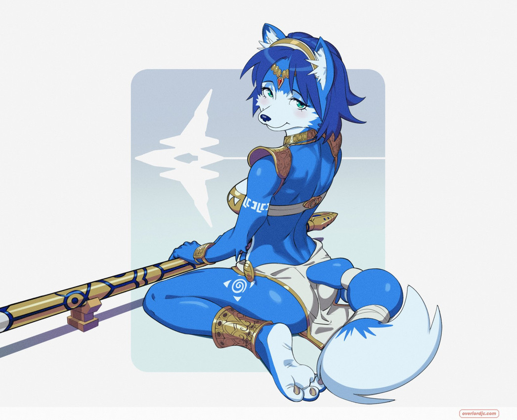 krystal (nintendo and etc) created by overlord jc