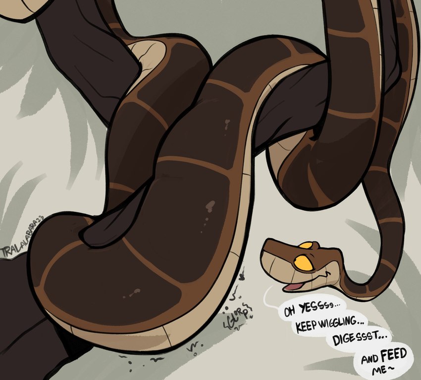 kaa (the jungle book) created by haps