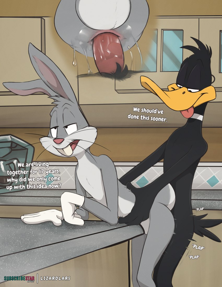 bugs bunny and daffy duck (warner brothers and etc) created by lizardlars