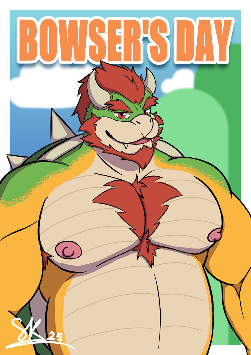 bowser (mario bros and etc) created by senkey