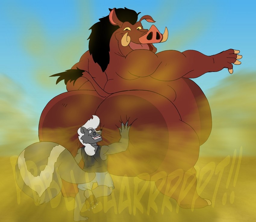 pumbaa and ray rhythmus (the lion king and etc) created by zayantics