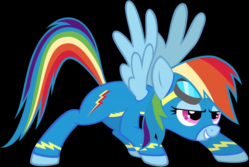 rainbow dash and wonderbolts (friendship is magic and etc) created by maximillianveers