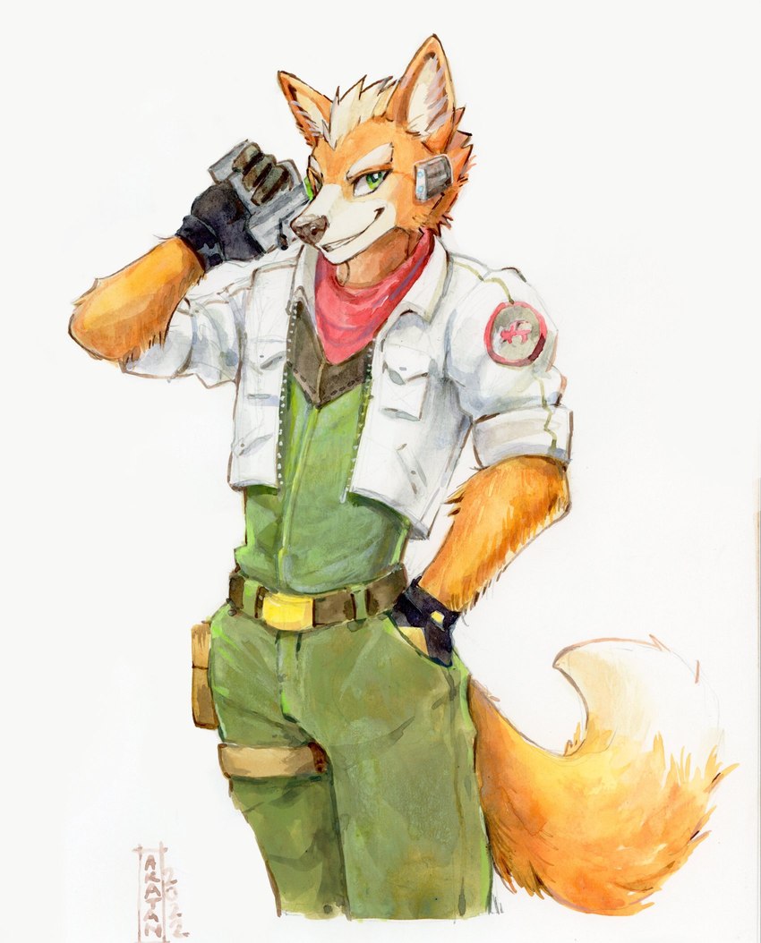 fox mccloud (nintendo and etc) created by akatan art