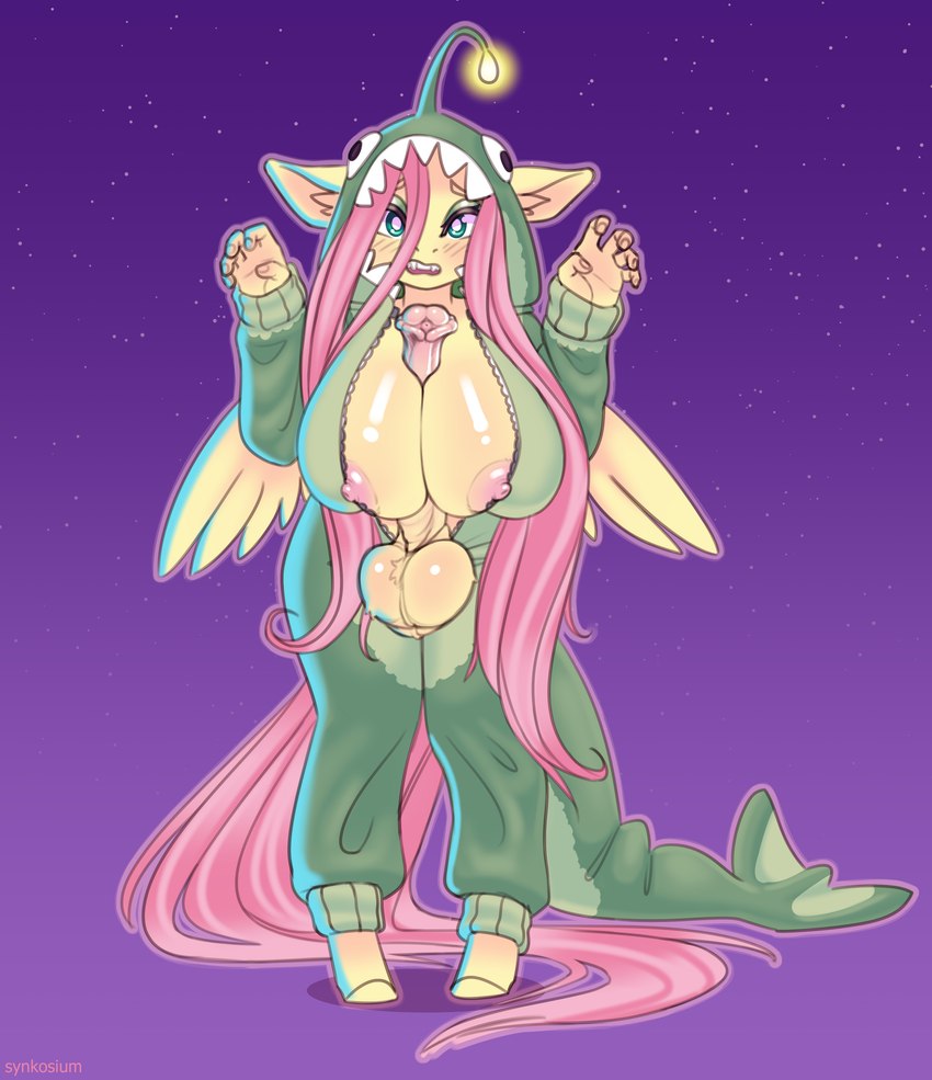 fluttershy (friendship is magic and etc) created by synkosium