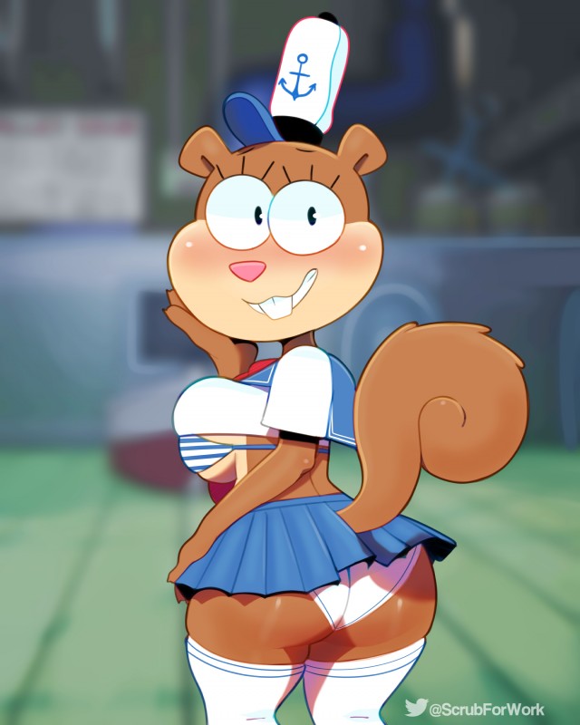 sandy cheeks (spongebob squarepants and etc) created by somescrub