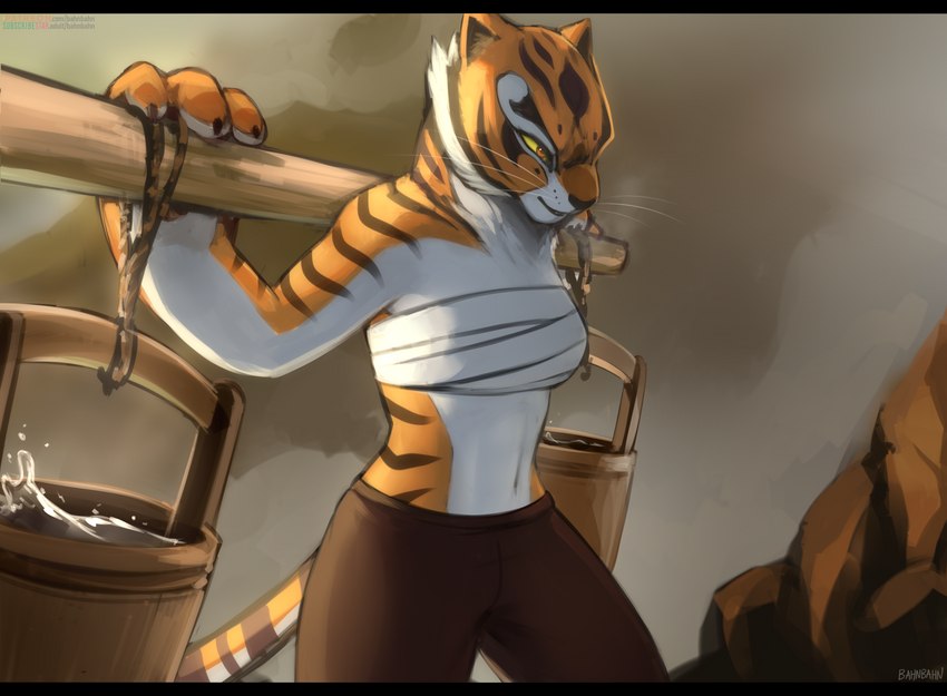 master tigress (kung fu panda and etc) created by bahnbahn