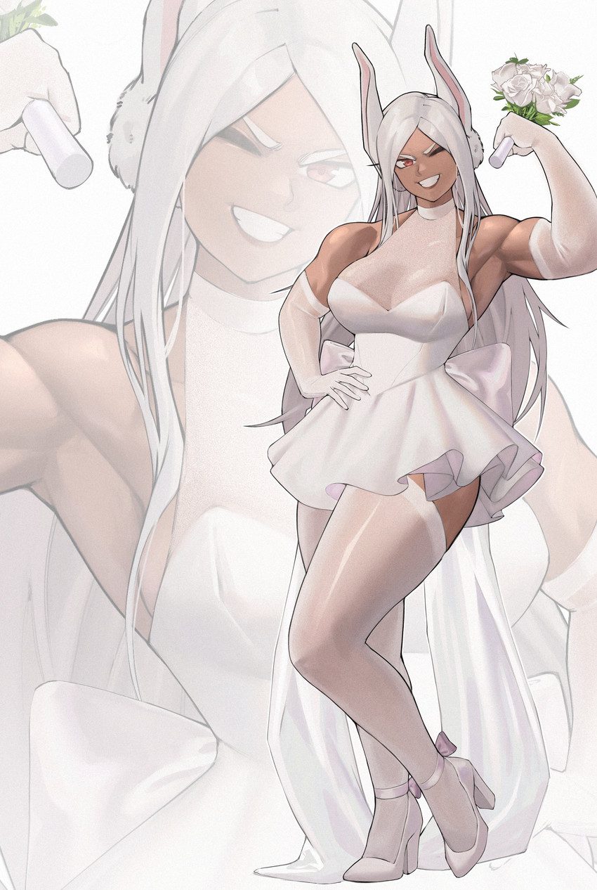 rumi usagiyama (my hero academia) created by zukululu