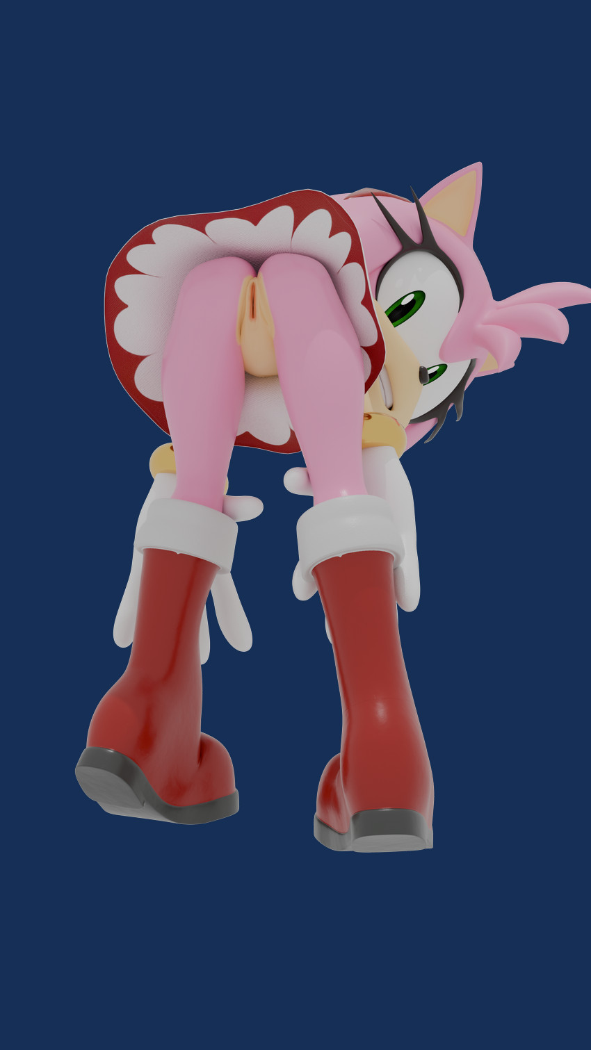 amy rose (sonic the hedgehog (series) and etc) created by marbleous