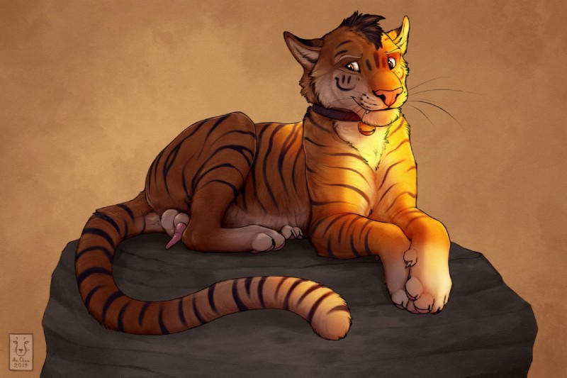 hunter the tiger created by anchee