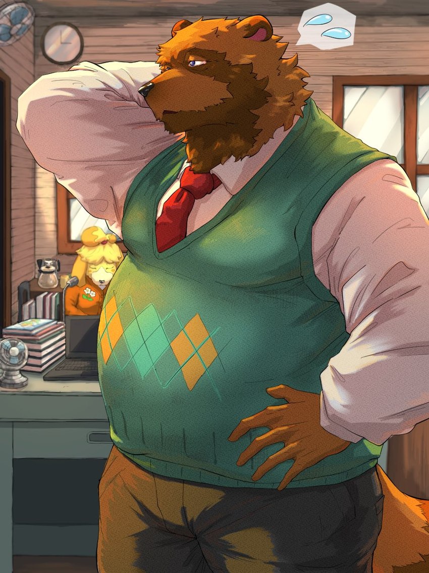 tom nook (animal crossing and etc) created by 0 7us