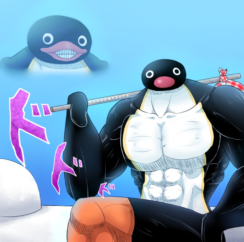 pingu (jojo's bizarre adventure and etc) created by randompeeps98