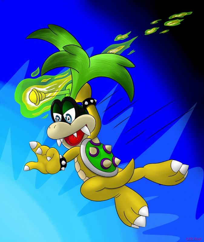 iggy koopa and koopaling (mario bros and etc) created by cpctail