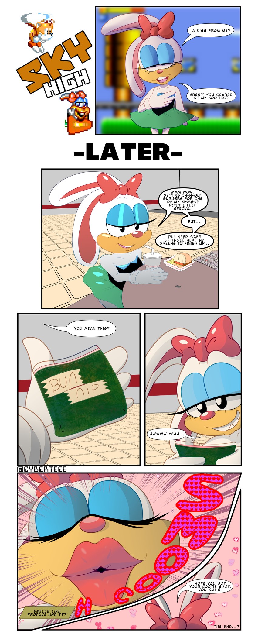 carrottia and miles prower (sonic the hedgehog (series) and etc) created by cybert