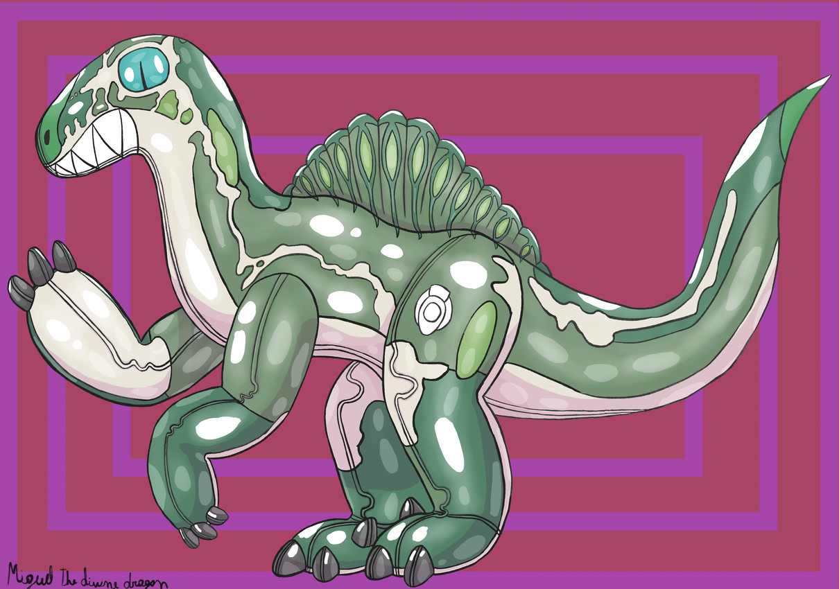 created by miguel the divine dragon