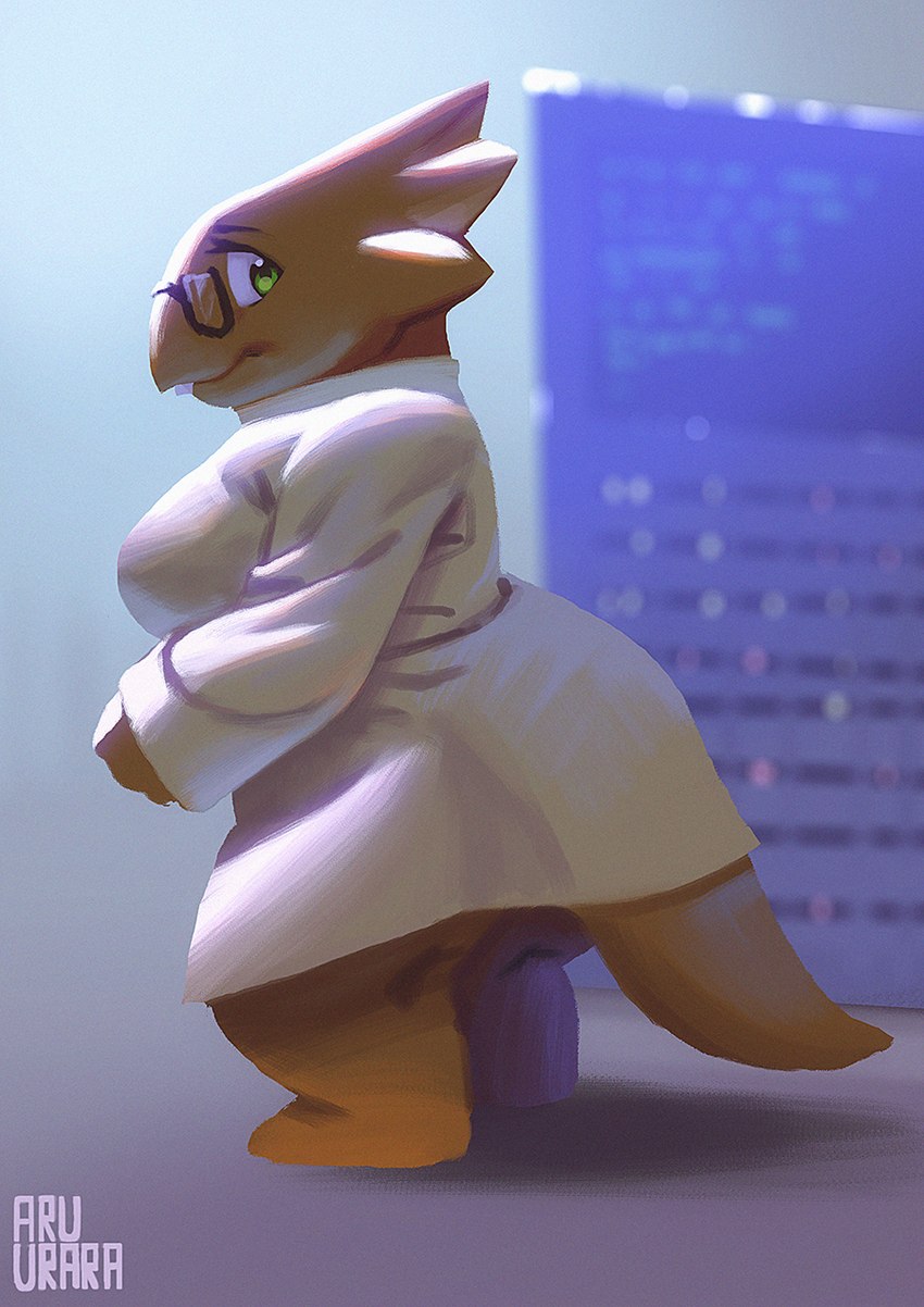 alphys (undertale (series) and etc) created by aruurara