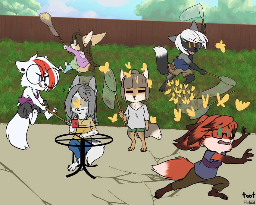 arctica, marble, silver, ferra, zerda, and etc (vixen logic) created by foxboy83 and tootaloo