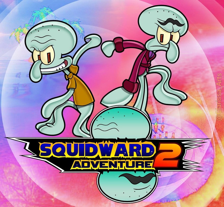 squidward tentacles and squilliam fancyson (sonic the hedgehog (series) and etc) created by clarissa arts