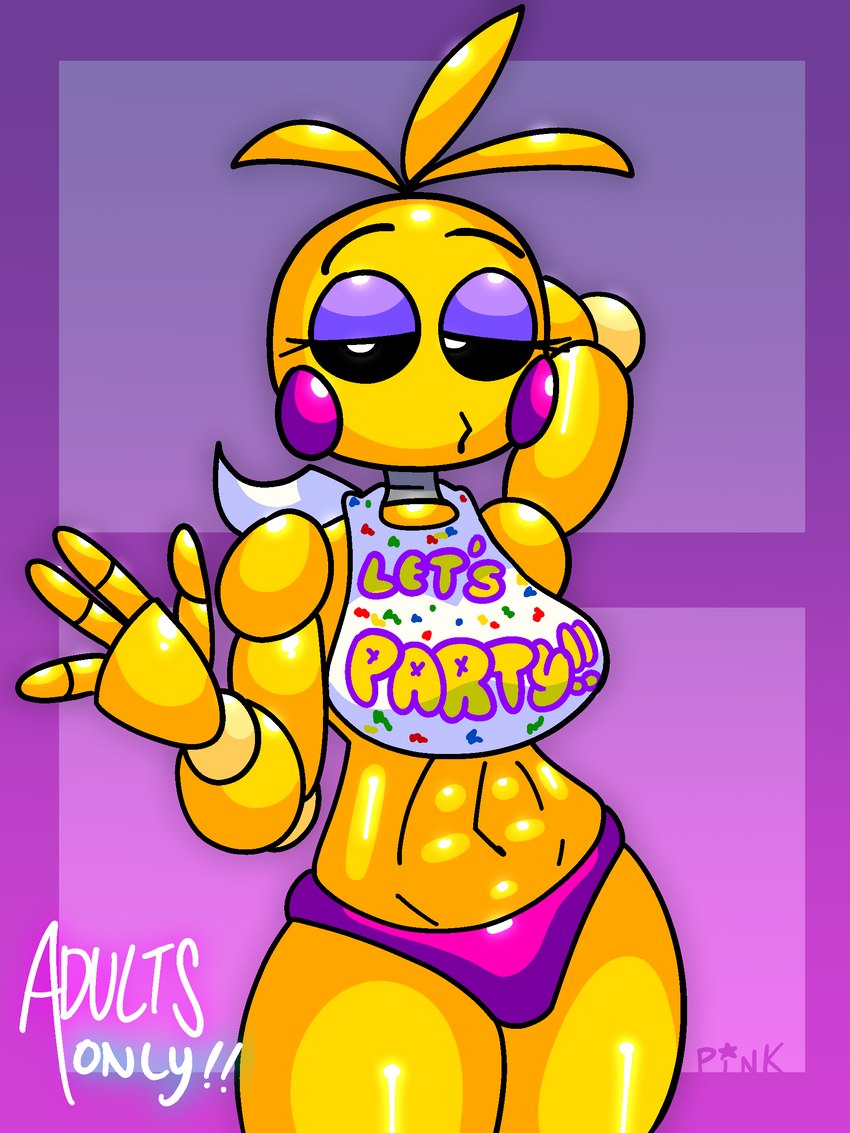 toy chica (five nights at freddy's 2 and etc) created by pinkronical