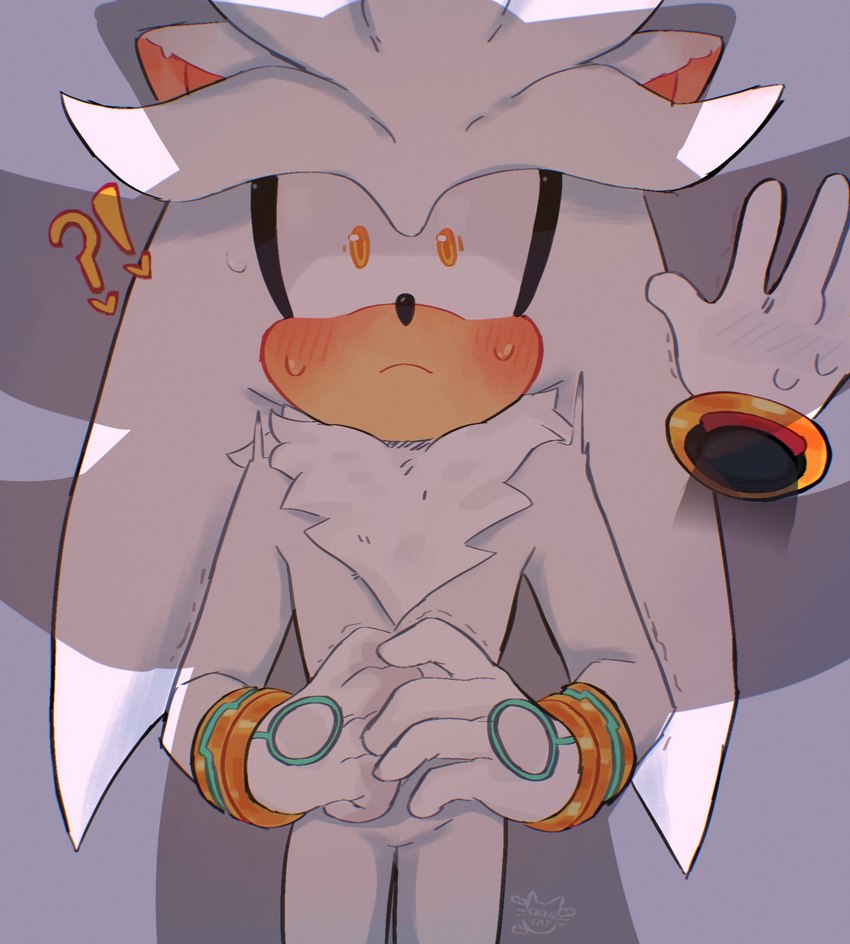 shadow the hedgehog and silver the hedgehog (sonic the hedgehog (series) and etc) created by cloud!