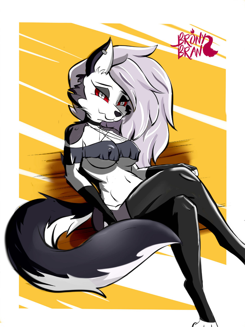 loona (helluva boss and etc) created by bronybran