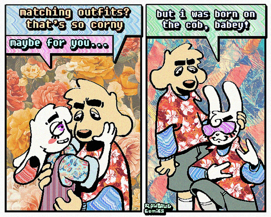 bingus and stahli created by rawdawgcomics