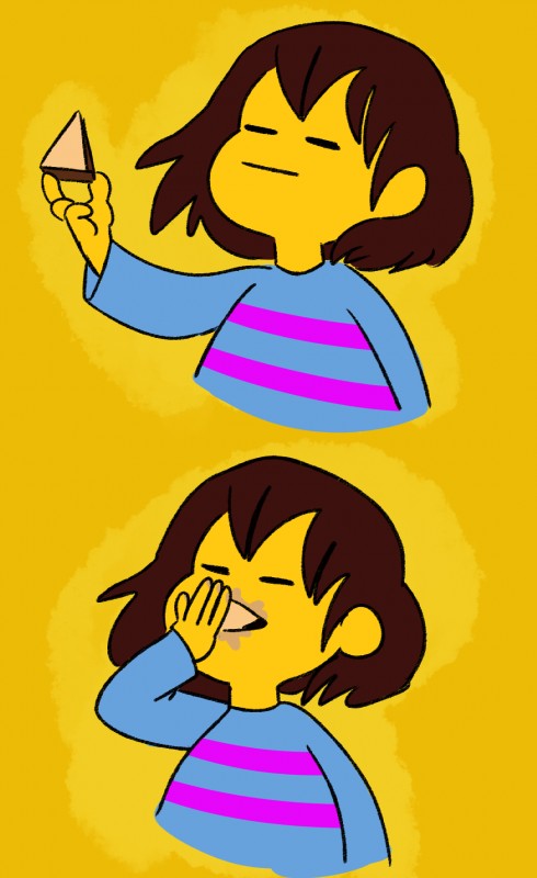 frisk (undertale (series) and etc) created by ask-kingasgore