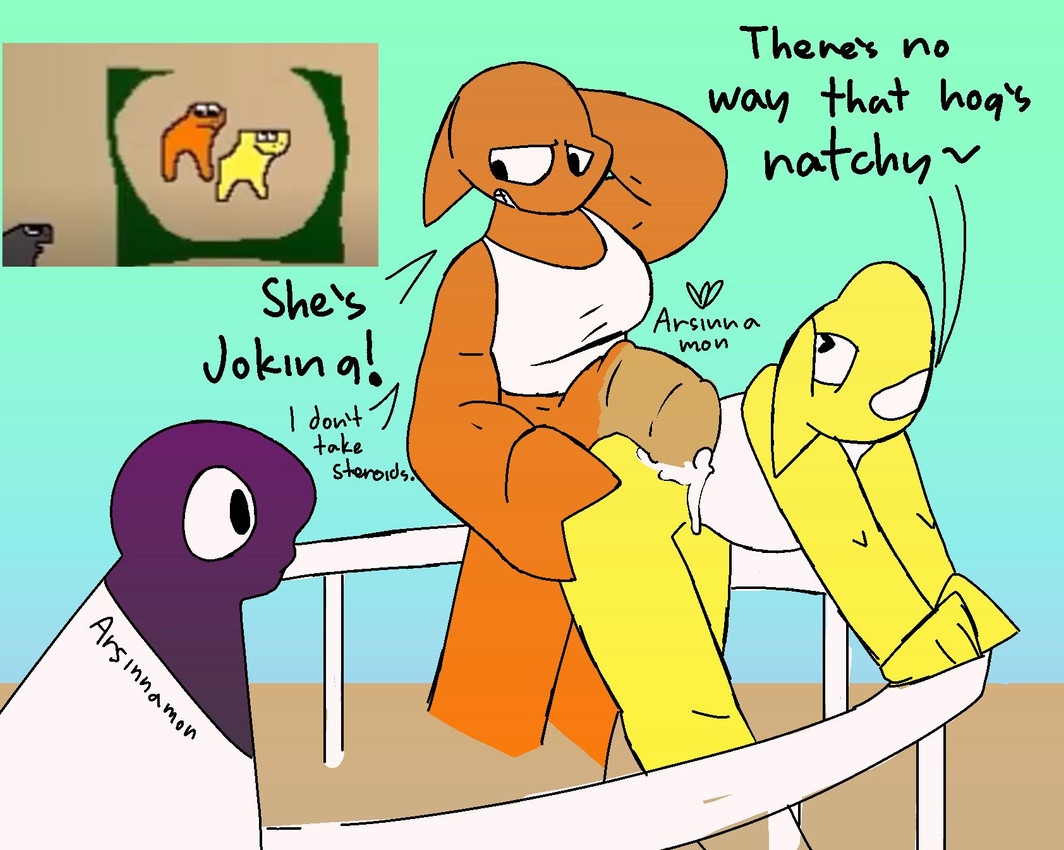 downtown skybox, jovial merryment, and lightning strikes thrice (horse race tests) created by arsinnamon