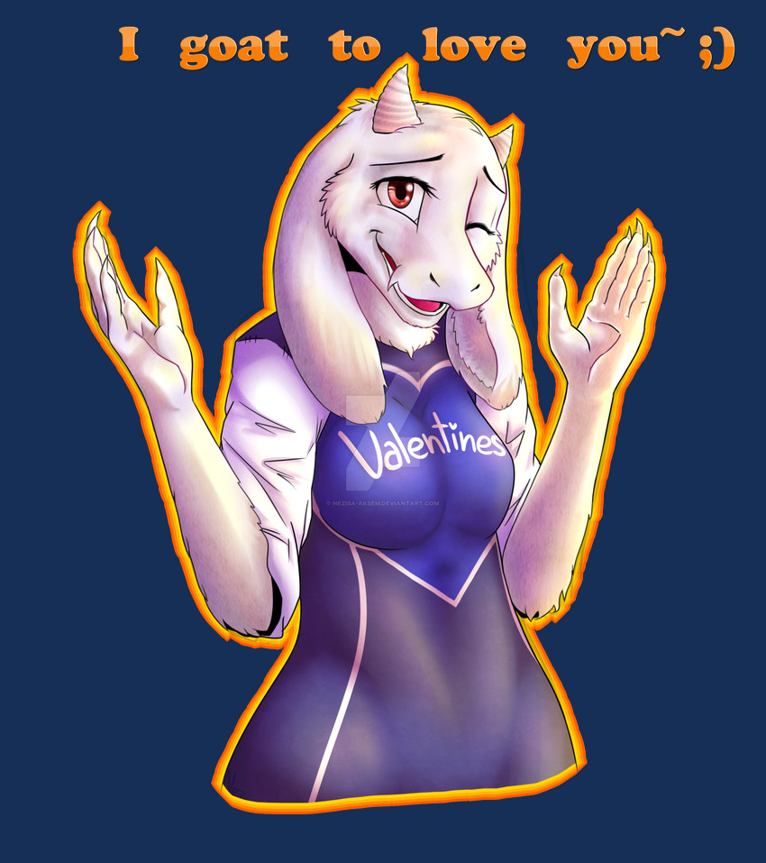 toriel (undertale (series) and etc) created by nezisa