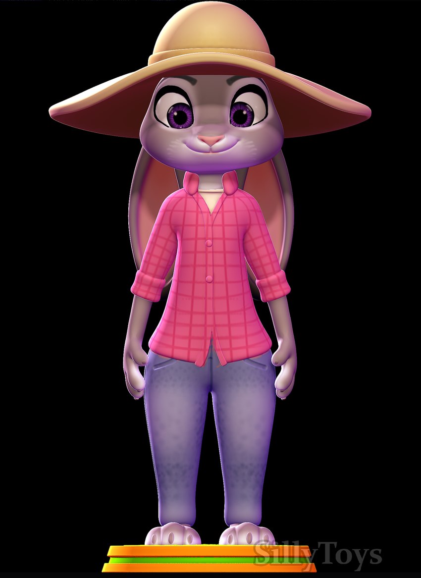 judy hopps (zootopia and etc) created by sillytoys