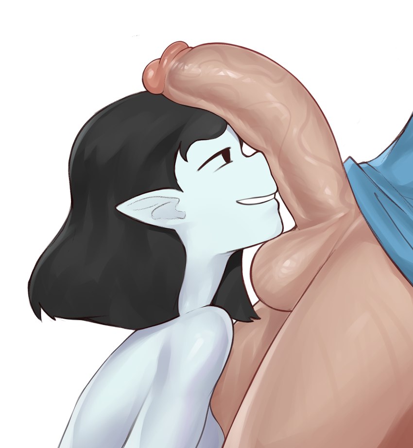 finn the human and marceline abadeer (cartoon network and etc) created by dryvial