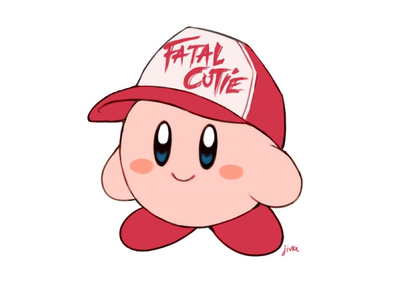 kirby and terry bogard (kirby (series) and etc) created by jivke