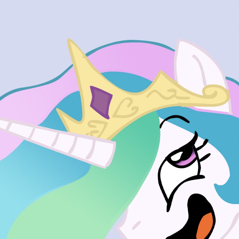 princess celestia (friendship is magic and etc) created by megasweet