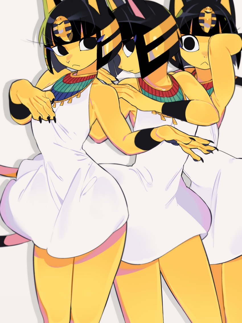 ankha (animal crossing and etc) created by idkuroi