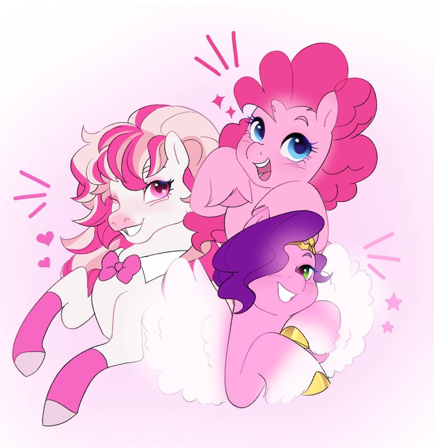 candi, pinkie pie, and pipp petals (friendship is magic and etc) created by aztrial