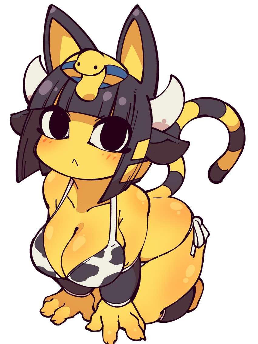 ankha (animal crossing and etc) created by fukurou ya