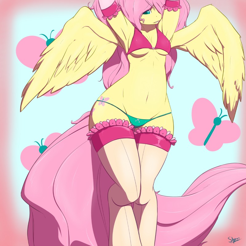 fluttershy (friendship is magic and etc) created by slypon