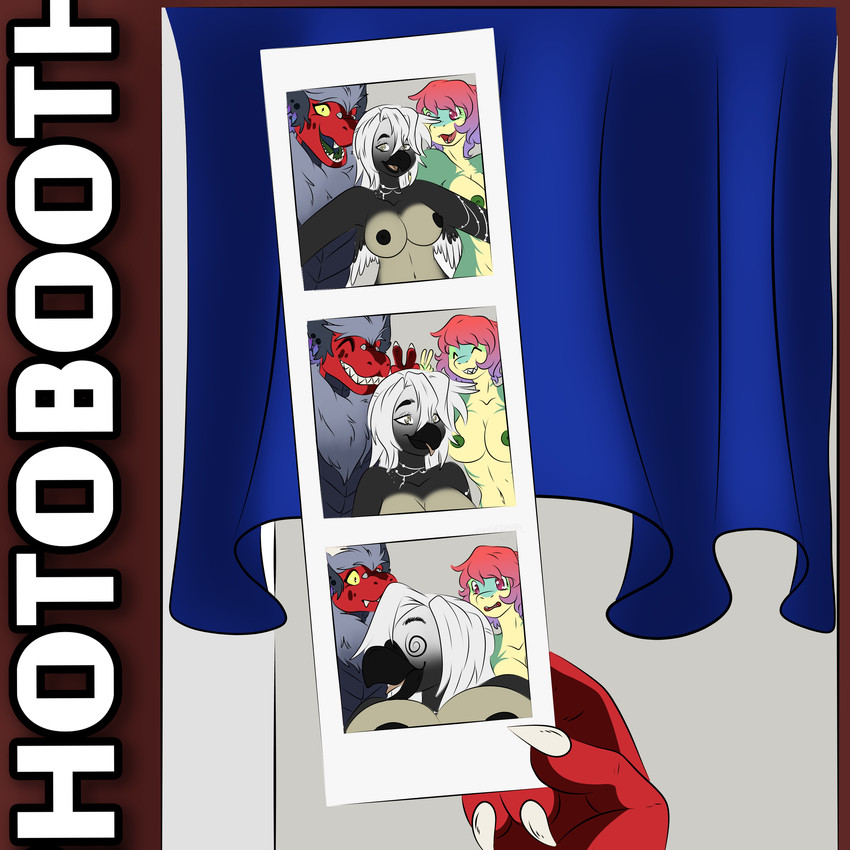 genie, hiro, and paivio selanne (mythology) created by hirothedragon