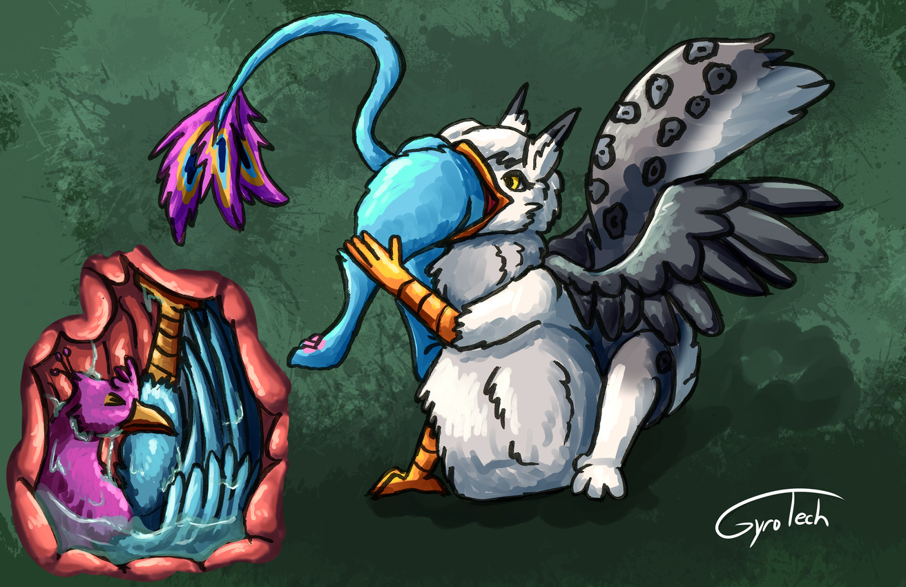 gyro feather and pixi (mythology) created by gyrotech